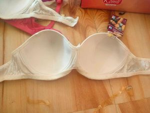 White Strapless Bra
