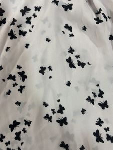 Butterfly Print Long Sleeve Top