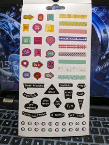 10 Sheets Of Stickers.