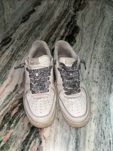 Nike Air Force 1 With Custom Laces
