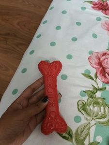Silicone Red Bone For Dogs