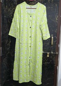 Ikkat Print Kurta