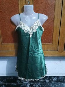 Green Lace Nightsuit