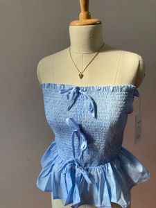 Savana Ruffle Tube Top