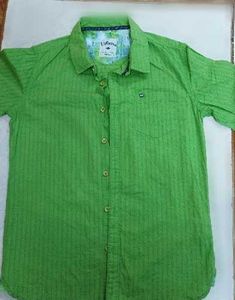 Green Casual Shirt