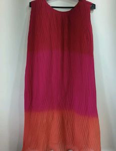 Ombre Pleated Dress