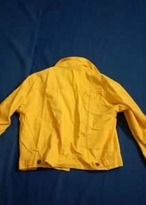 Yellow Denim Jacket