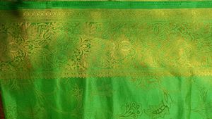 Green & Gold Sari