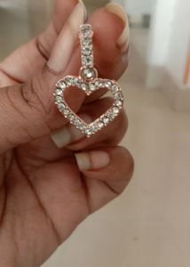 Anti Tarnish Rosegold Tennis Choker Vth Earrings