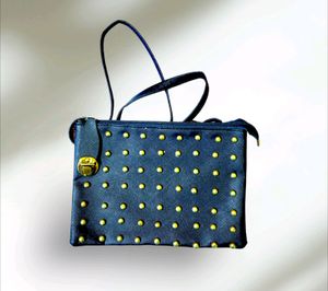 Navy Blue Sling Bag For Women