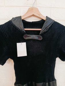 Chic Black Midi Dress