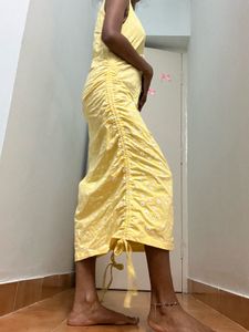 Yellow Floral Body Cone