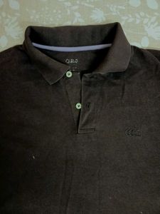AJIO Burgundy Canterbury Polo Shirt - Size M