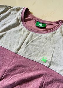 UCB Full Sleeve Purple T-shirt- Size: XL