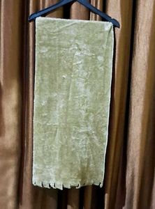 Party Wear Winter Stole Golden Brown Color