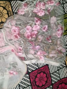 Floral Applique Lingerie Set