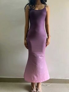 Pink Ombre Maxi Bodycon Dress