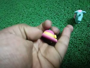 Cute Eraser, Sharpener and pencil head Set
