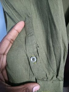 Calvin Klein Olive Green Shirt