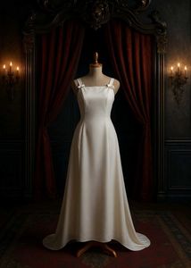 Elegant White Gown