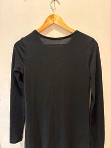 Black High Low  Mini Dress