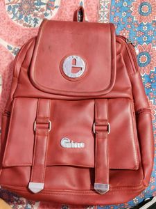 Stylish Leather Backpack 🎒