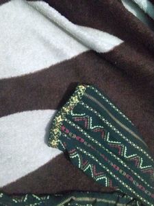 Embroidered short kurti (twice used)