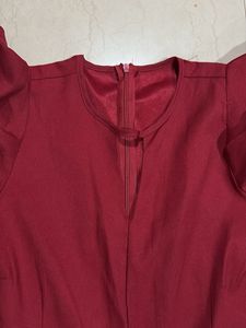Maroon Coloured Jumpsuit