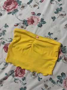 Yellow Tube Top