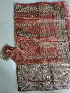 Elegant Organza Saree with Blouse