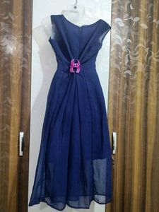 Chic Navy Blue Dress