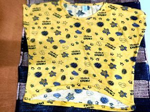 Yellow Crop Top