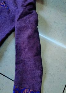 Purple Party Wear Blazer