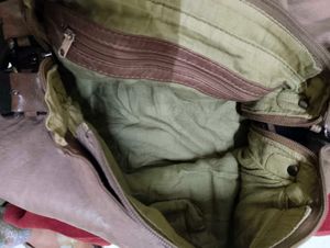 Leather Hobo Bag Made in Italy Tag Not Present