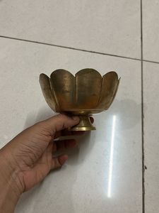 BRASS &amp; PANCHALOHA POOJA BOWL
