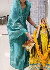 Beutiful Organza Saree..💗💗💗