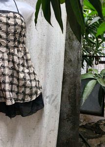 23277. Cute Plaid Mini Dress