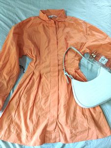 Orange Mini Tshirt Dress From Souled Store Summer