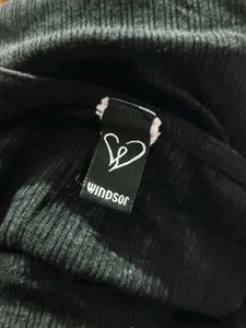 VN. Black Bodycon Mini Dress