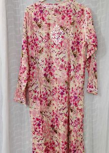 Floral Chickenkari Kurta