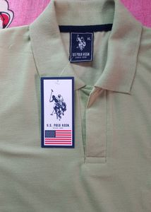 US Polo Assign Tshirt In Metty Fabric Ragular.