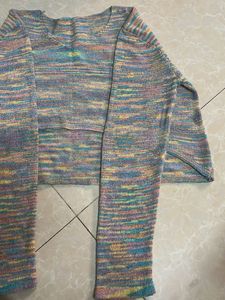 stylis crop Knit pullover