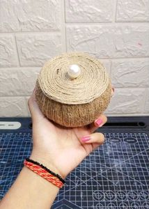 Handmade Jute Storage Box
