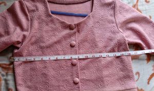 Pink Button-Down Top