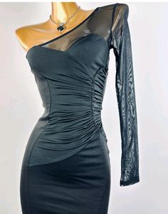 90s Goth Sexy Mini Dress