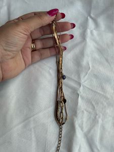 Evil Eye Golden Bracelet