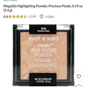 Wet N Wild Highlighter(Shade-precious Petals)