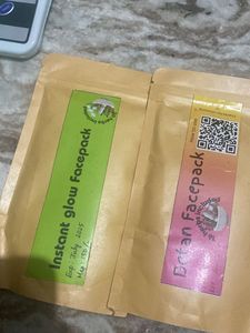 Set Of 4 Herbal Face Packs