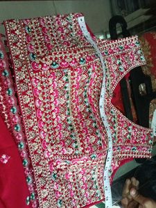 Red Embroidered Salwar Kameez