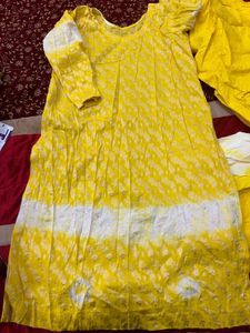 Yellow Kurta Set